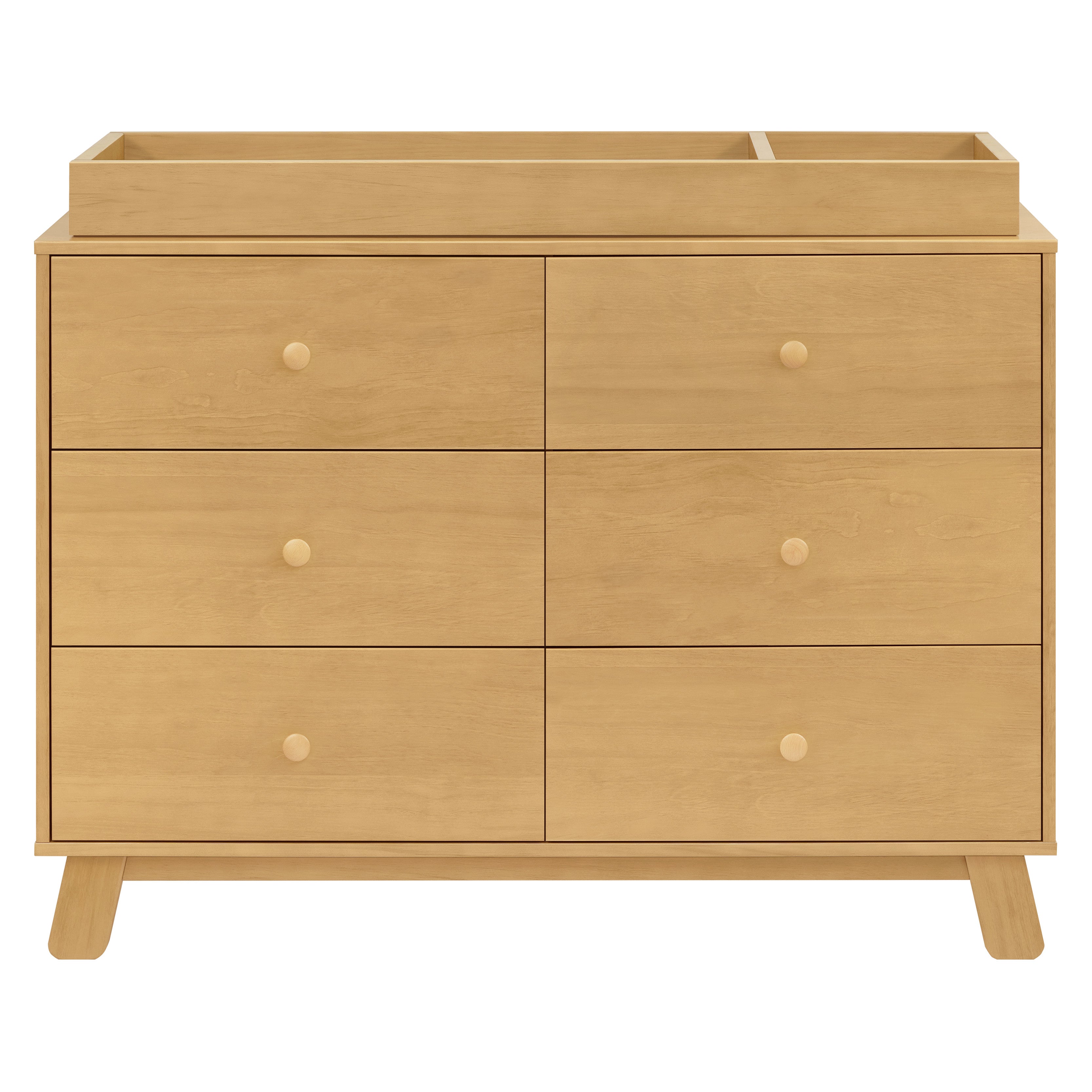 Hudson Modern 6-Drawer Double Dresser Dressers Babyletto