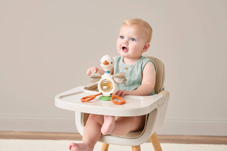 Itzy Twist & Bop™ - High Chair Sensory Toy Goose Activity Toys Itzy Ritzy