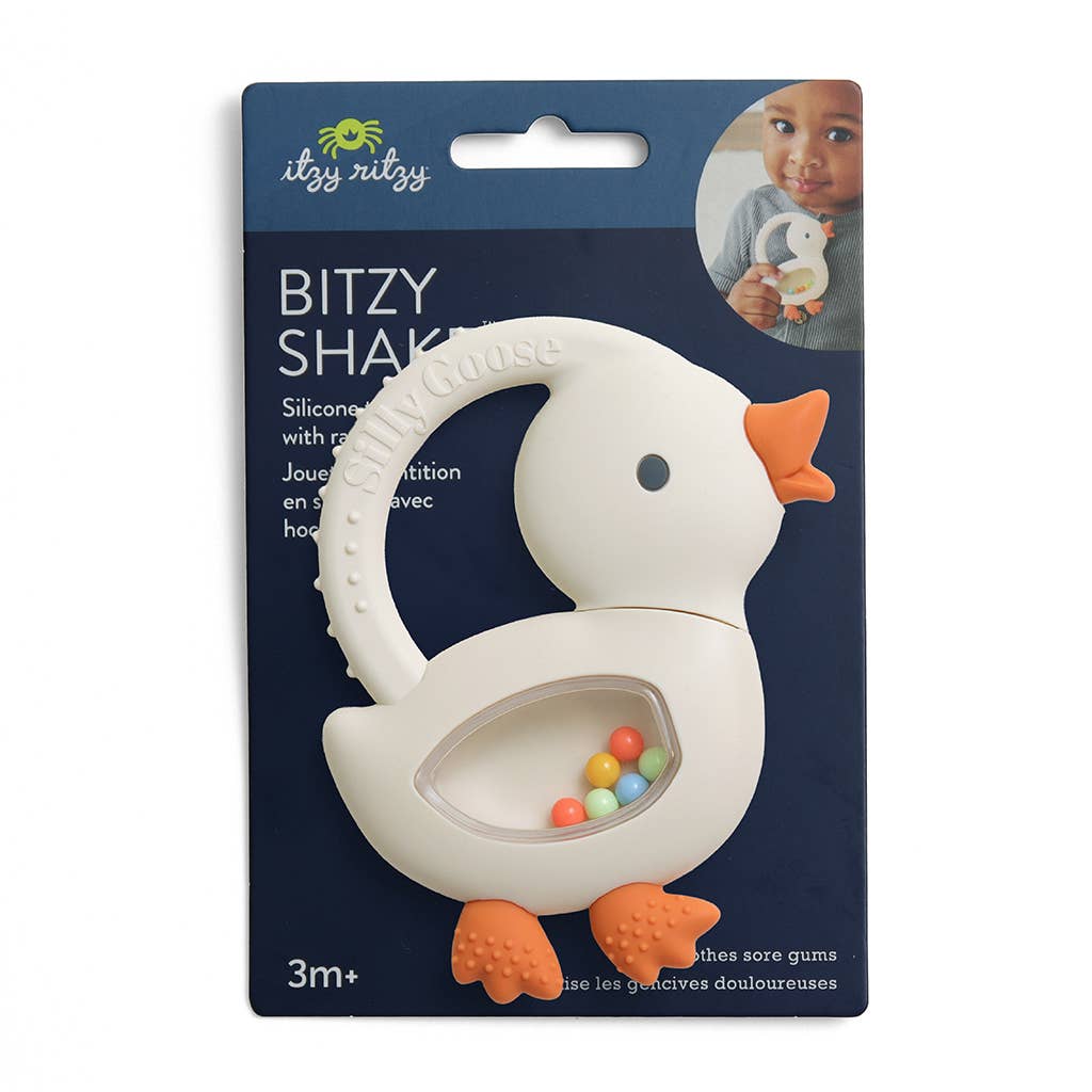 Bitzy Shake™ - Silicone Teether with Rattle Pacifiers & Teethers Itzy Ritzy