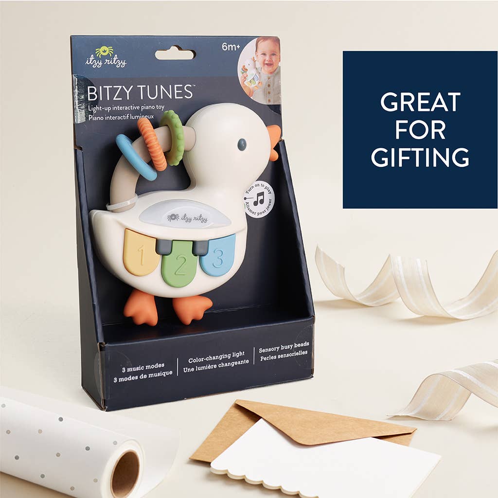 Bitzy Tunes™ - Light-up Interactive Piano Toy Musical Toys Itzy Ritzy