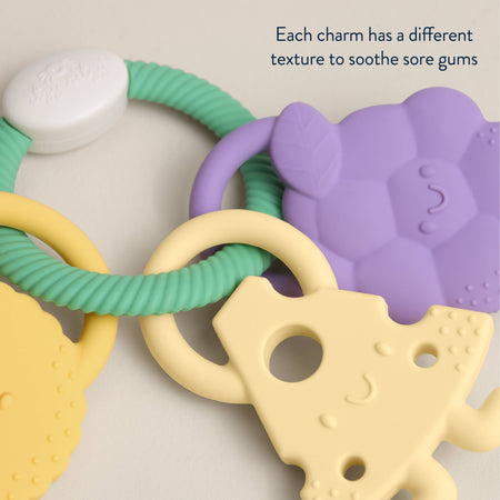 Itzy Trio™ Multi-textured Silicone Teether Charcuterie Activity Toys Itzy Ritzy