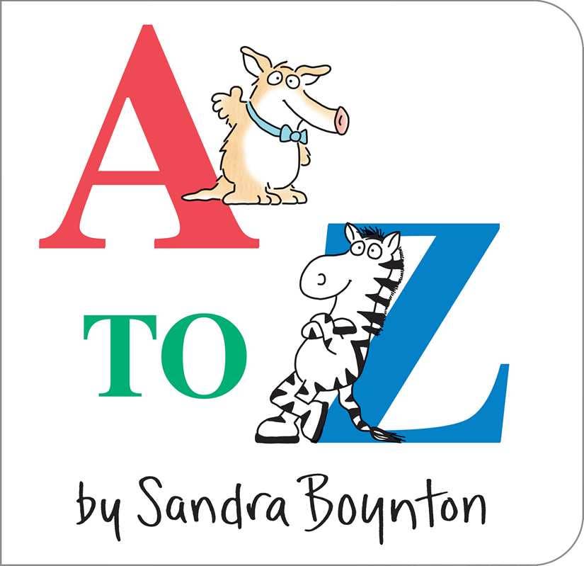 A to Z by Sandra Boynton Books Simon & Schuster