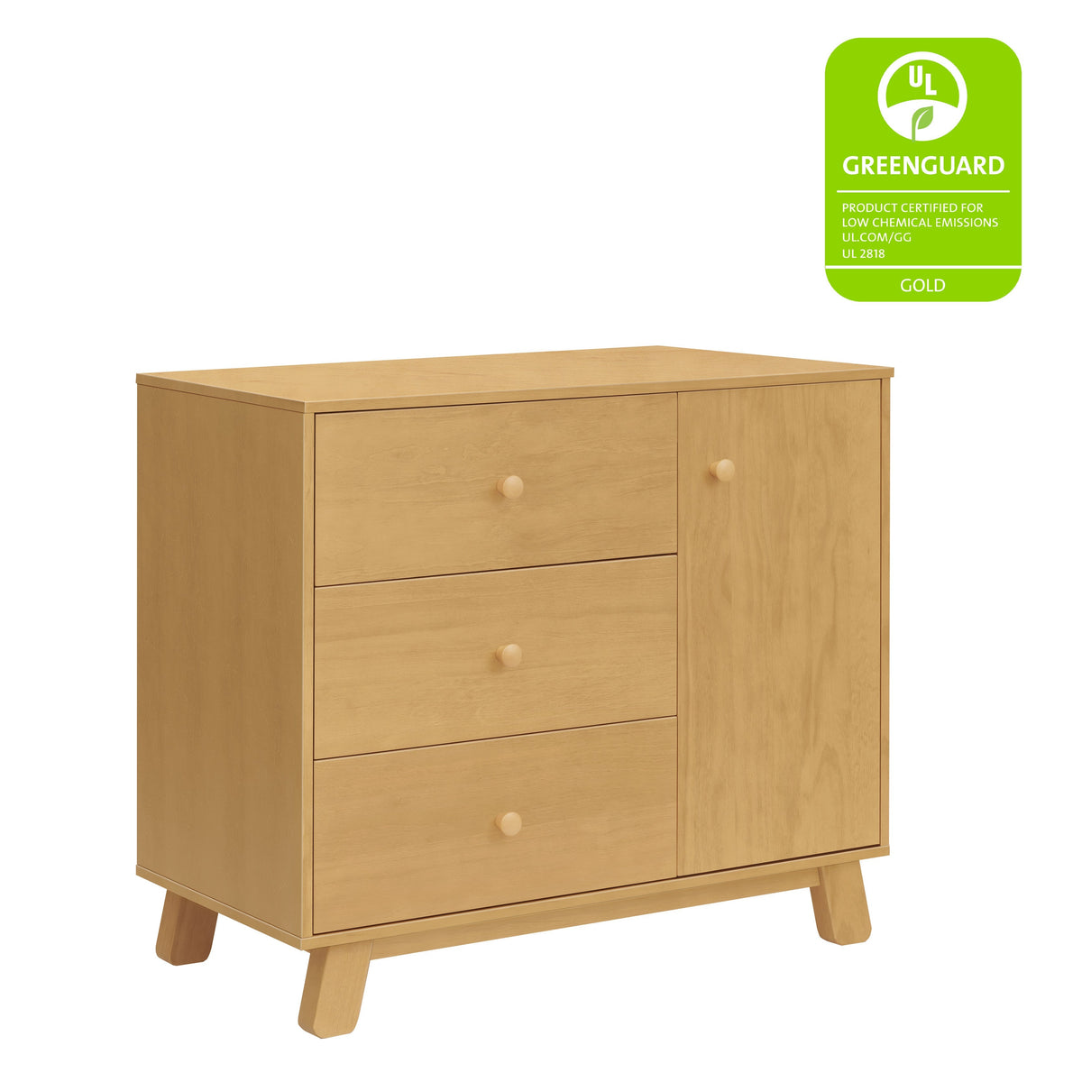 Hudson Modern 3-Drawer Dresser Dressers Babyletto