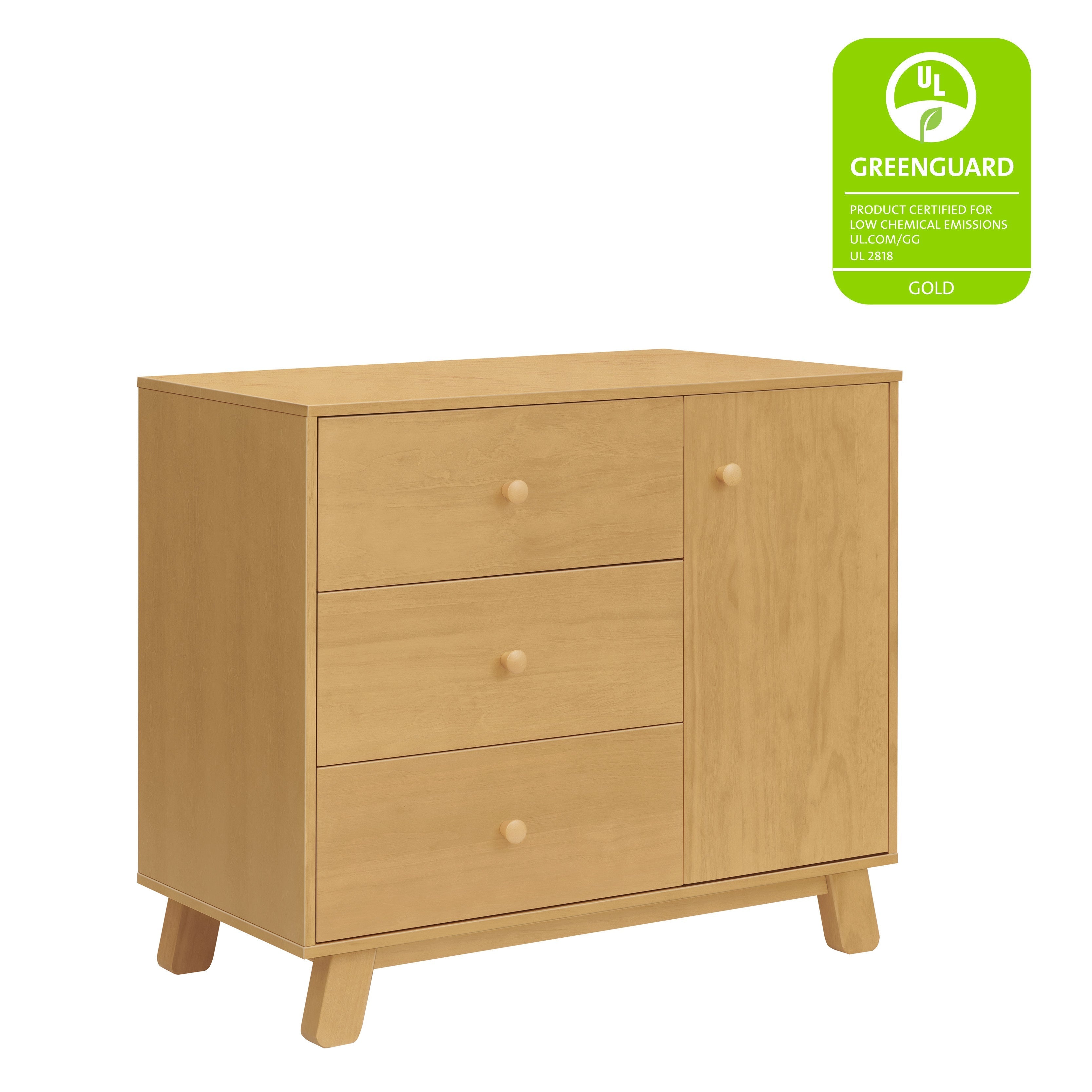 Hudson Modern 3-Drawer Dresser Dressers Babyletto