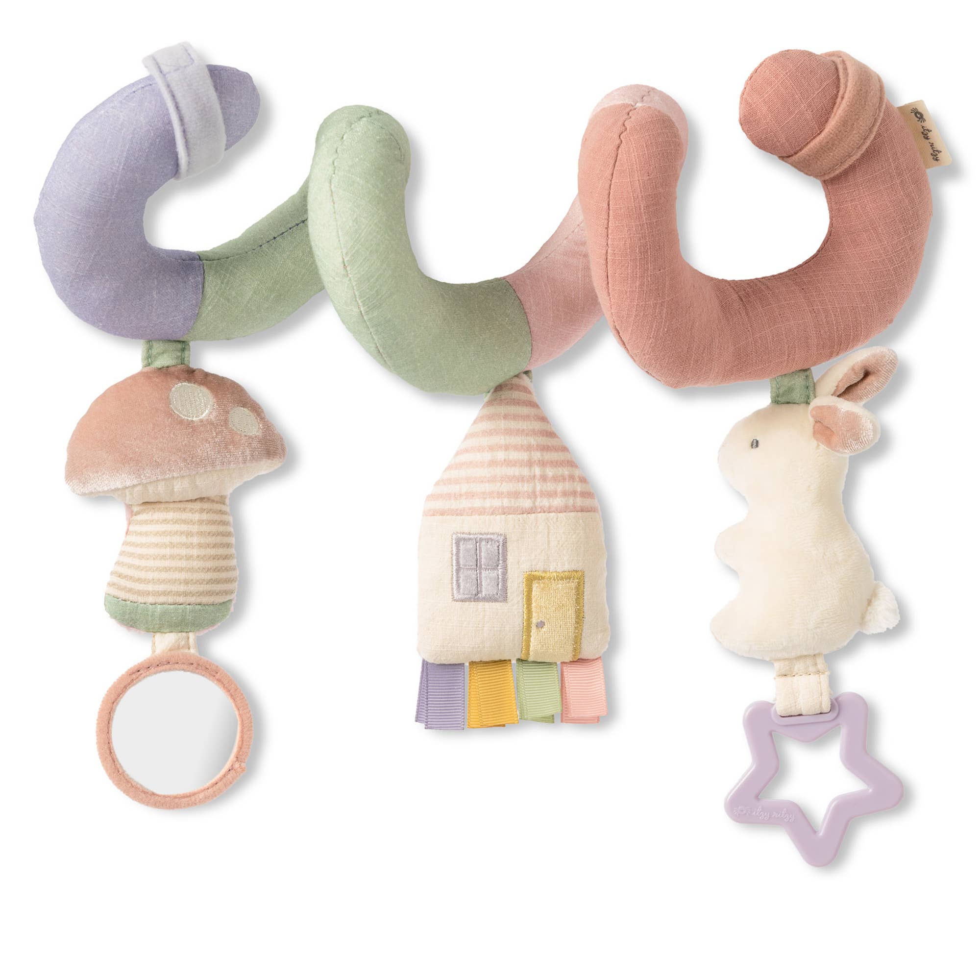 Itzy Bitzy Spiral Activity Toy: Pastel Toys - Infant Itzy Ritzy