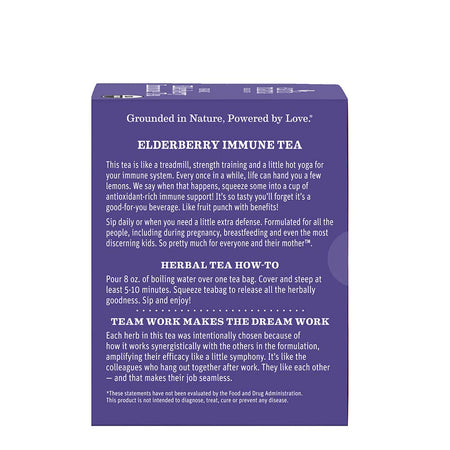 Organic Elderberry Immune Tea Products for Mom Earth Mama Organics