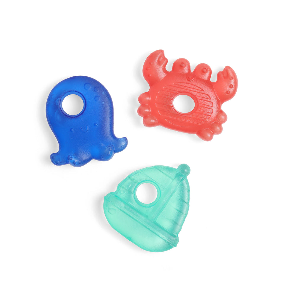 Cutie Coolers™ Soothing water-filled teethers - Nautical Activity Toys Itzy Ritzy