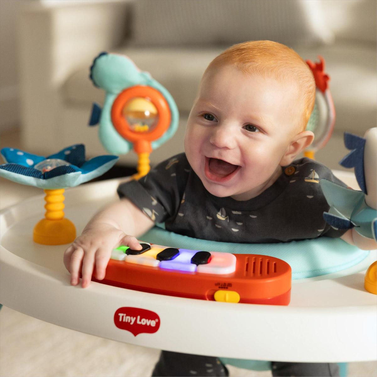 Tiny Mariners 5-in-1 Here I Grow Stationary Activity Center Activity Toys Tiny Love