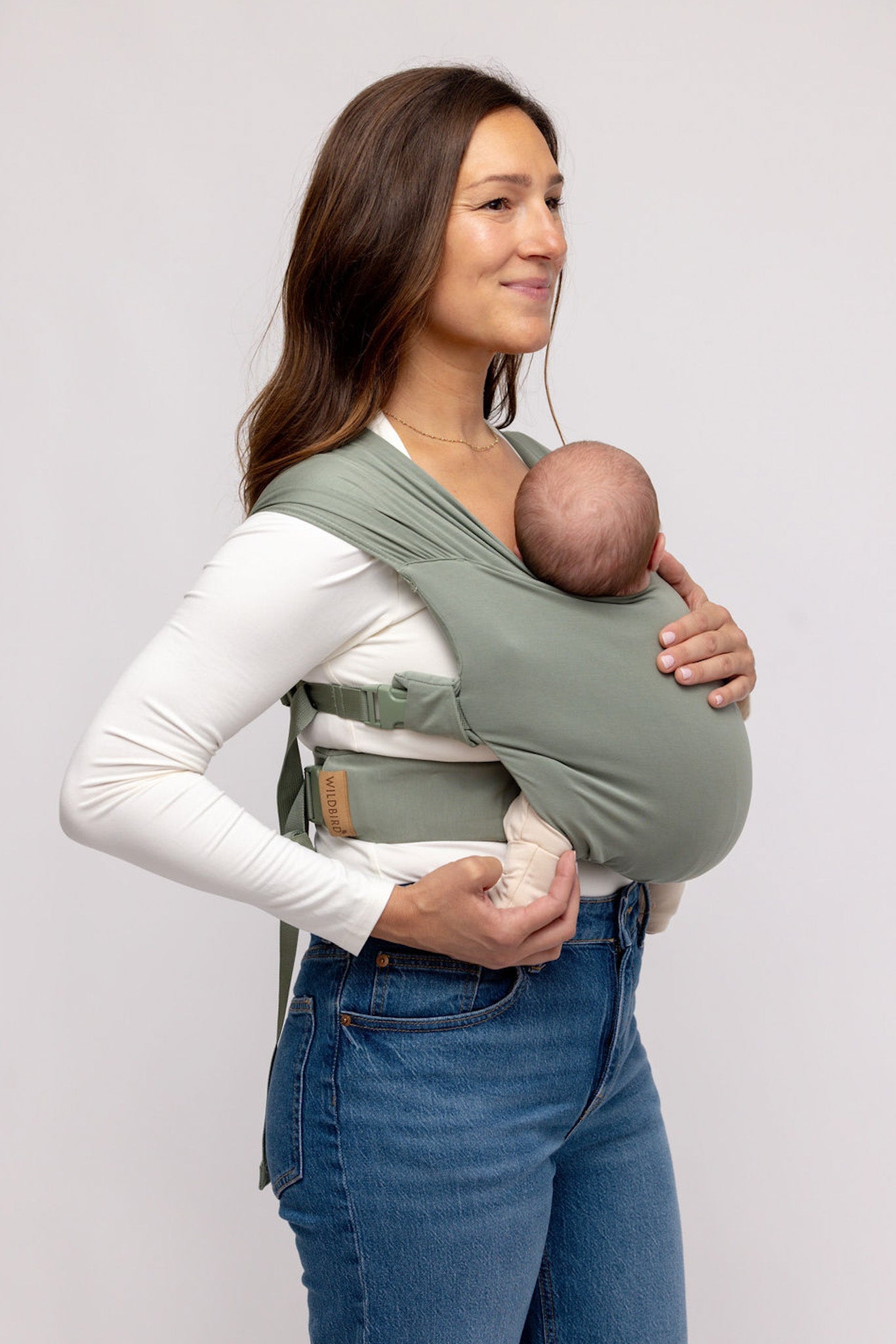Acadian - Aerial Newborn Buckle Wrap Slings & Carriers WildBird