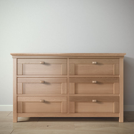 Romina Karisma Double Dresser Dressers Romina Furniture Albero Puro Karisma (Default - Finish Match)