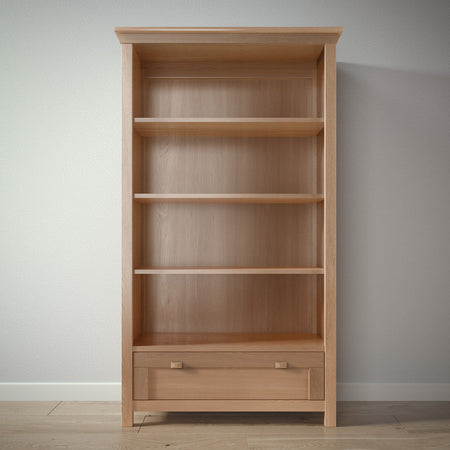 Romina Karisma Bookcase Bookcases Romina Furniture Albero Puro Karisma (Default - Finish Match)