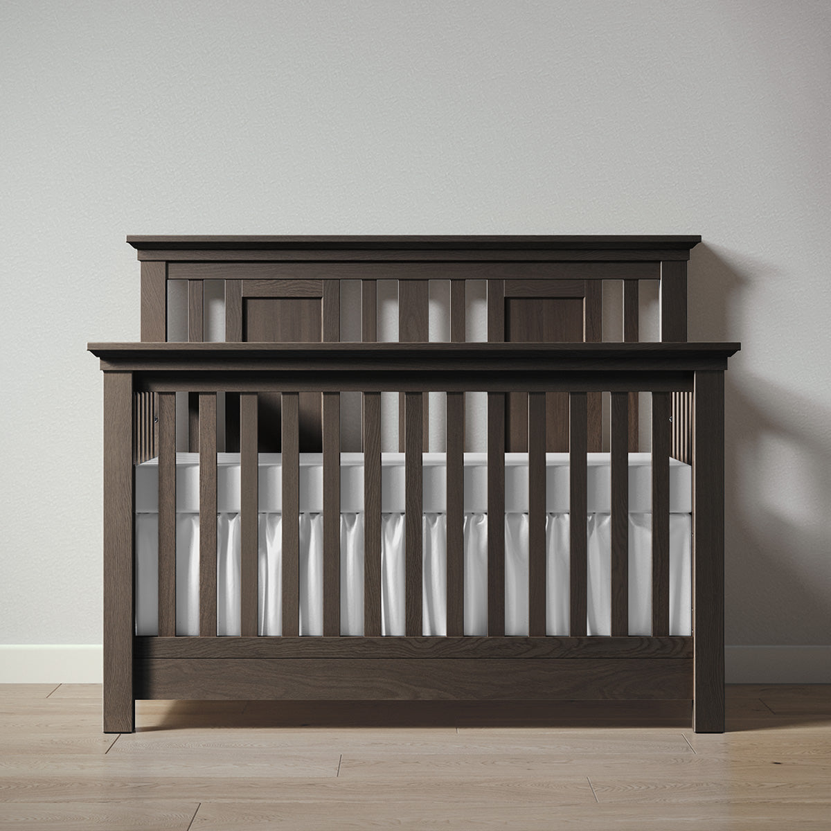Romina Karisma Convertible Crib / Open Back Cribs Romina Furniture Aqua Grey