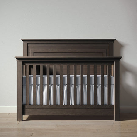 Romina Karisma Convertible Crib / Solid Back Cribs Romina Furniture Aqua Grey