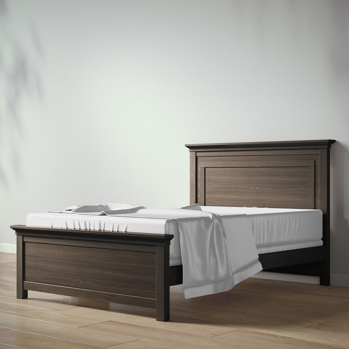 Romina Karisma Full Bed / Solid Back Beds - Full Romina Furniture Aqua Grey
