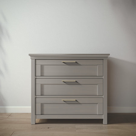 Romina Karisma Single Dresser Dressers Romina Furniture Ash Bar Handle - Gold