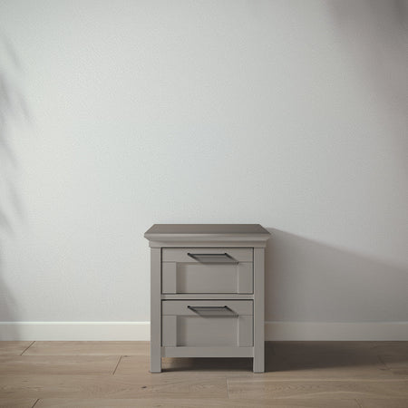 Romina Karisma Nightstand Nightstands Romina Furniture Ash Bar Handle - Matte Black