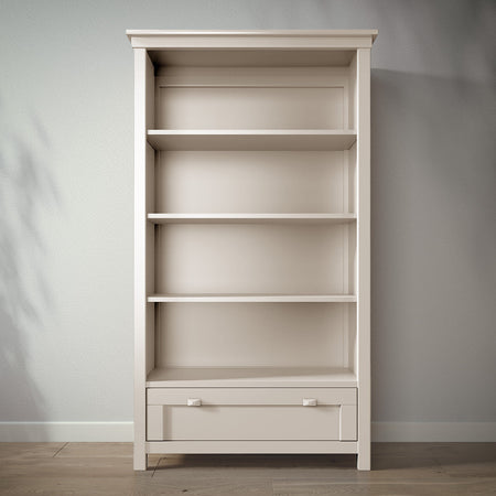 Romina Karisma Bookcase Bookcases Romina Furniture Bianco Satinato Karisma (Default - Finish Match)