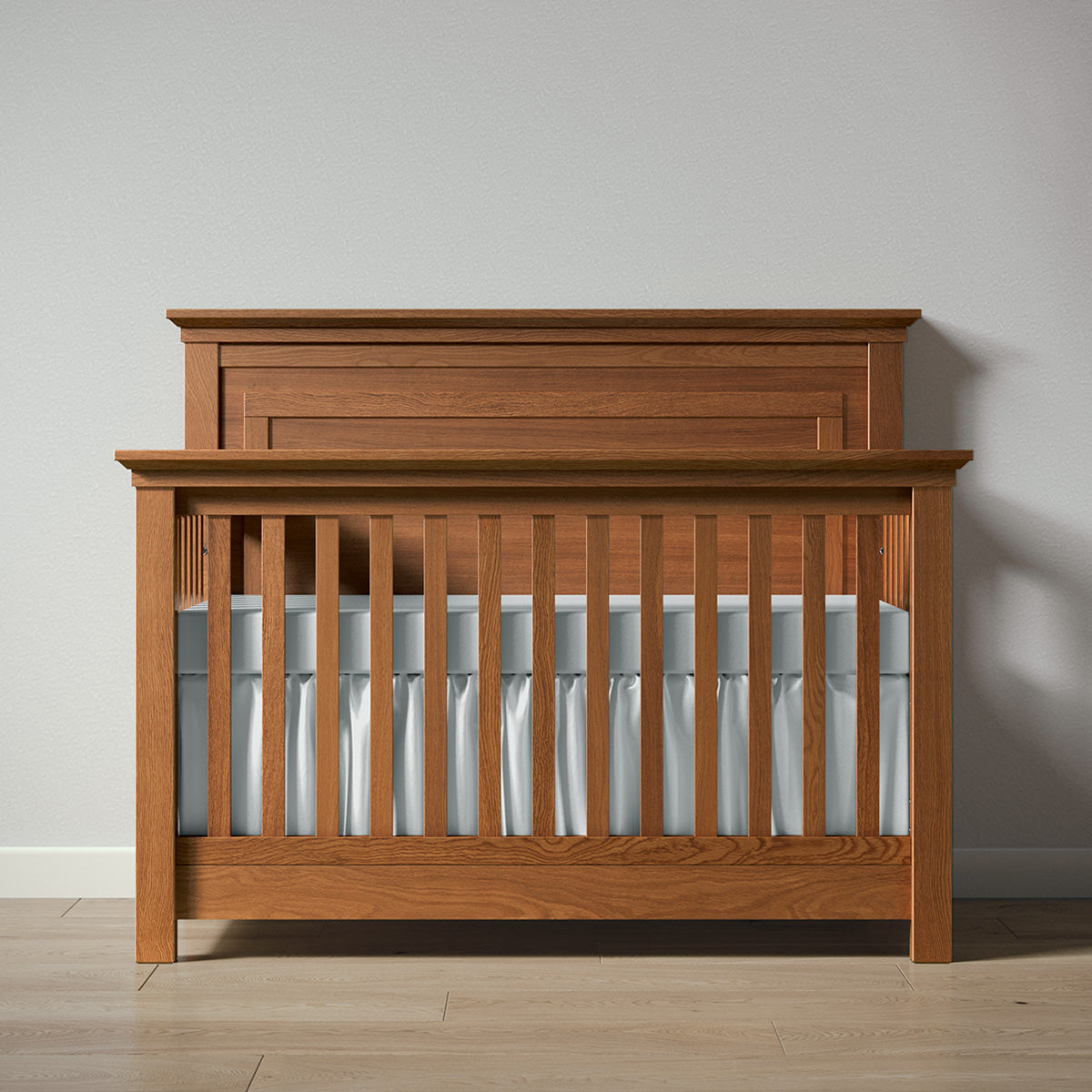 Romina Karisma Convertible Crib / Solid Back Cribs Romina Furniture Bruno Antico