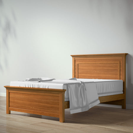 Romina Karisma Full Bed / Solid Back Beds - Full Romina Furniture Bruno Antico