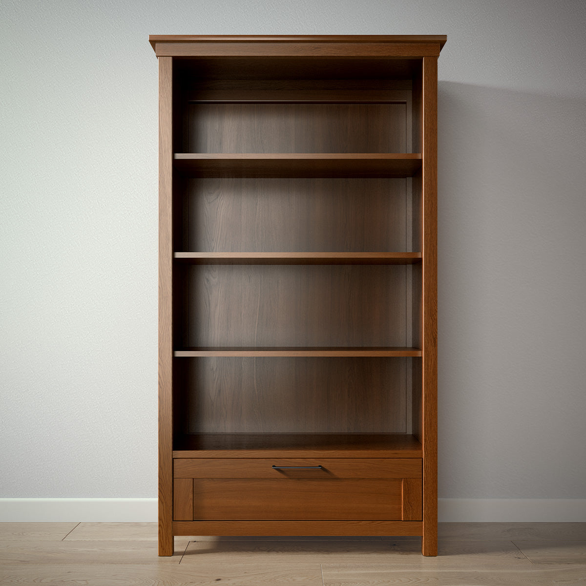 Romina Karisma Bookcase Bookcases Romina Furniture Bruno Antico Bar Handle - Matte Black