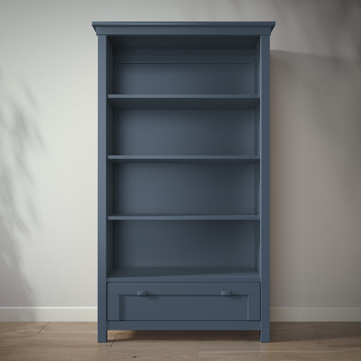 Romina Karisma Bookcase Bookcases Romina Furniture Navy Karisma (Default - Finish Match)