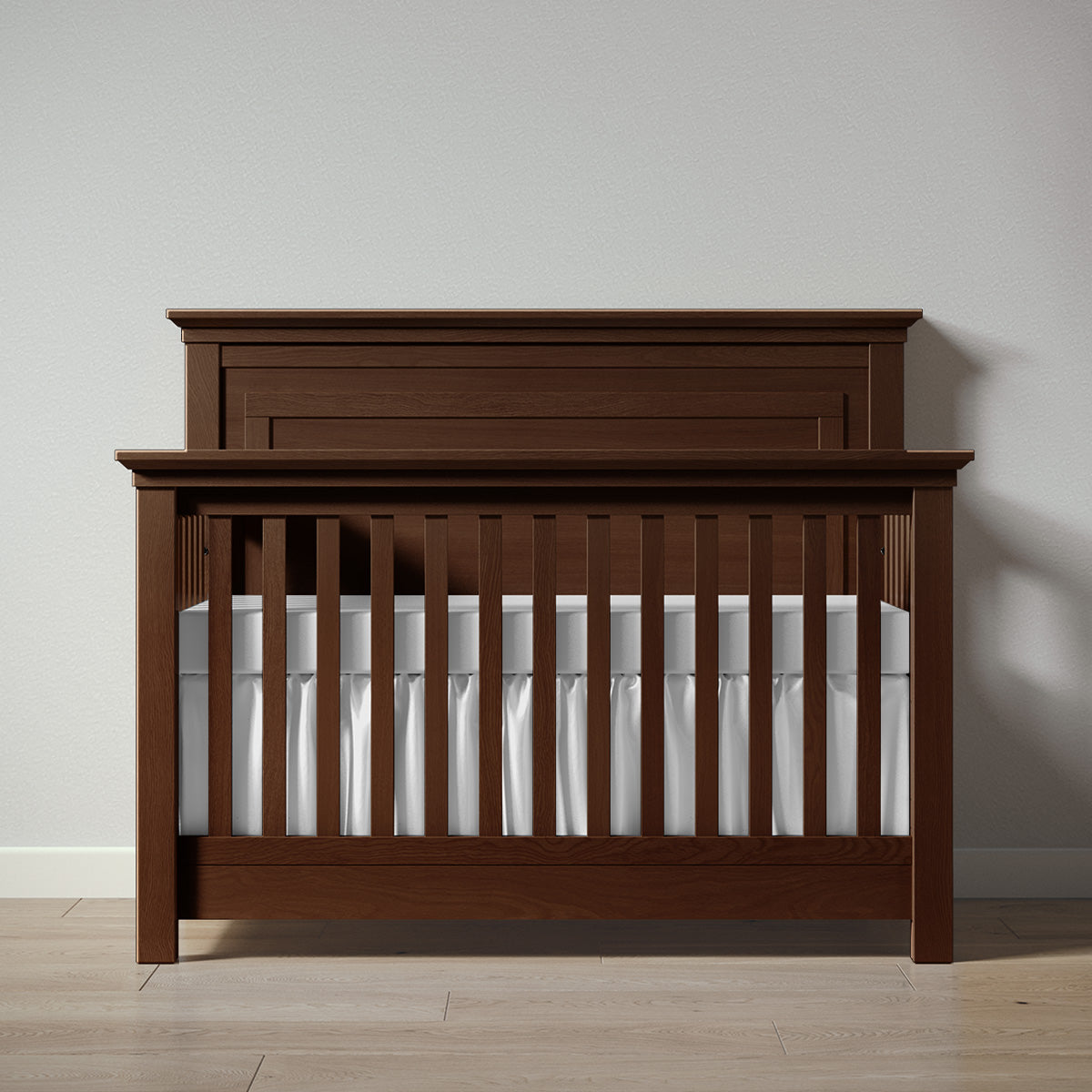 Romina Karisma Convertible Crib / Solid Back Cribs Romina Furniture Nocello