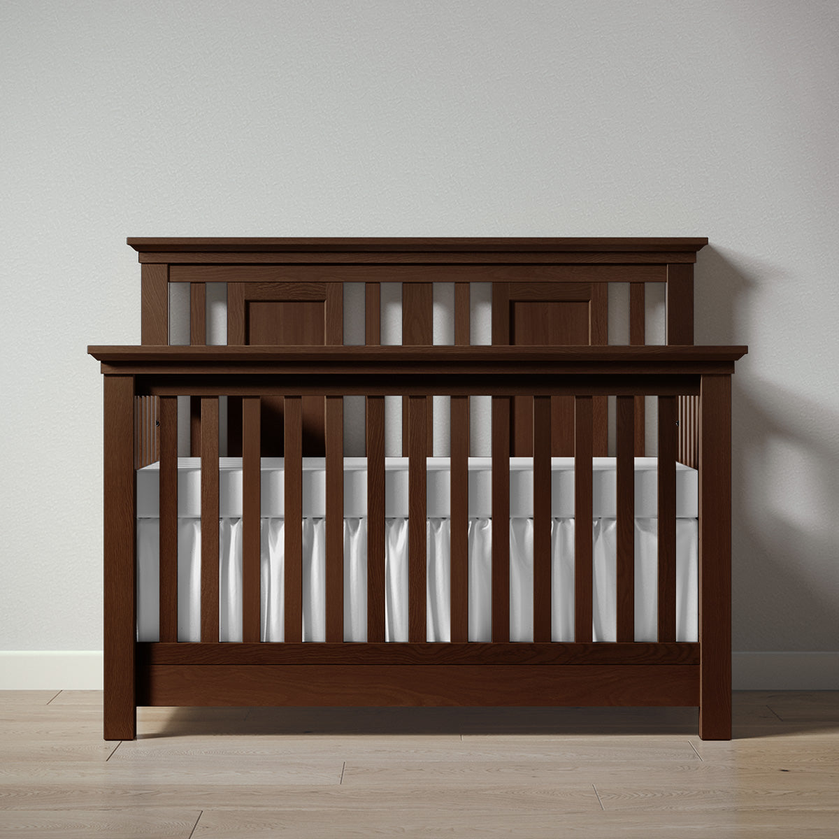 Romina Karisma Convertible Crib / Open Back Cribs Romina Furniture Nocello