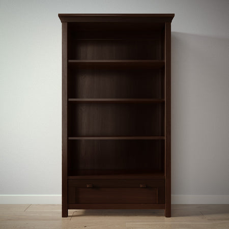 Romina Karisma Bookcase Bookcases Romina Furniture Nocello Karisma (Default - Finish Match)