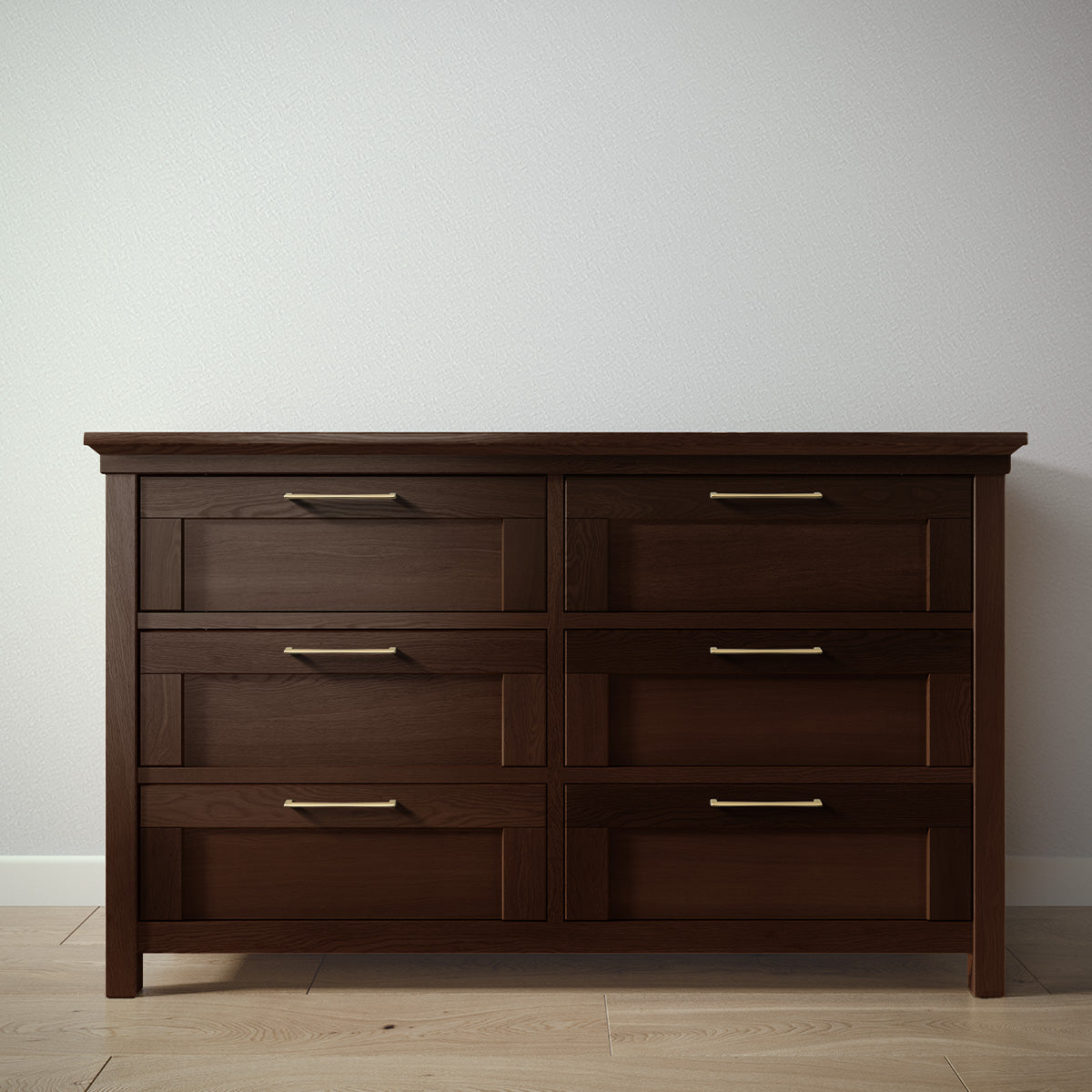 Romina Karisma Double Dresser Dressers Romina Furniture Nocello Bar Handle - Gold