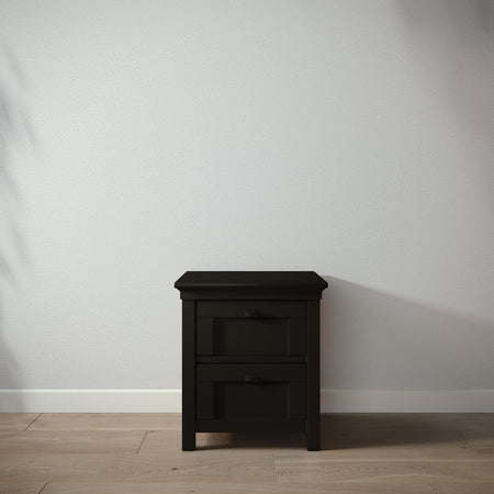 Romina Karisma Nightstand Nightstands Romina Furniture Peppercorn Karisma (Default - Finish Match)