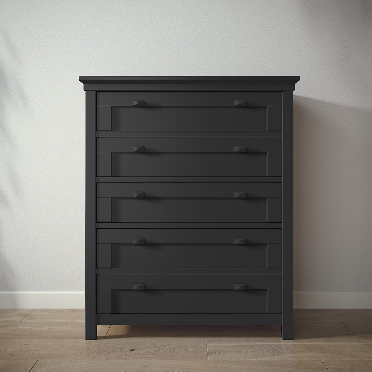 Romina Karisma Tall Chest Dressers Romina Furniture Peppercorn Karisma (Default - Finish Match)