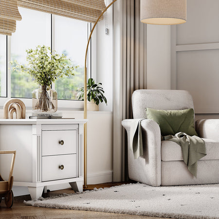 Edison Nightstand | Nursery Side Table Nightstands Silva Furniture