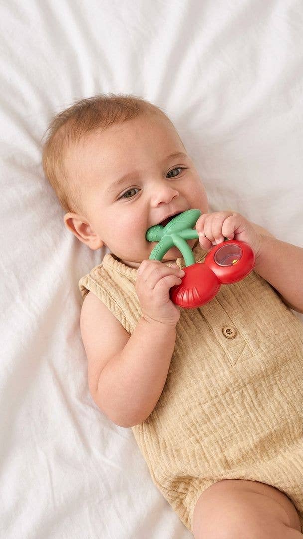 Bitzy Shake™ - Silicone Teether with Rattle Pacifiers & Teethers Itzy Ritzy