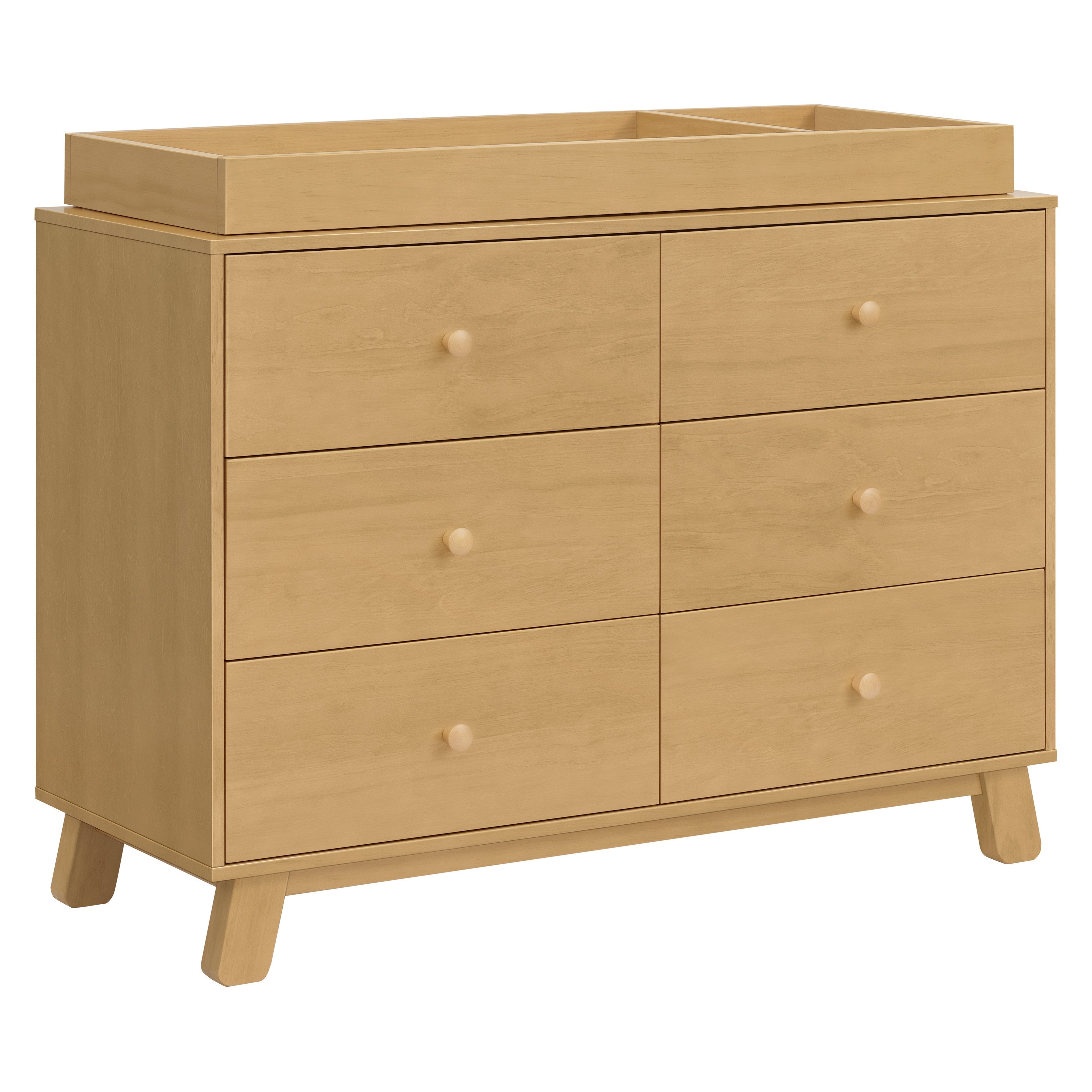 Hudson Modern 6-Drawer Double Dresser Dressers Babyletto
