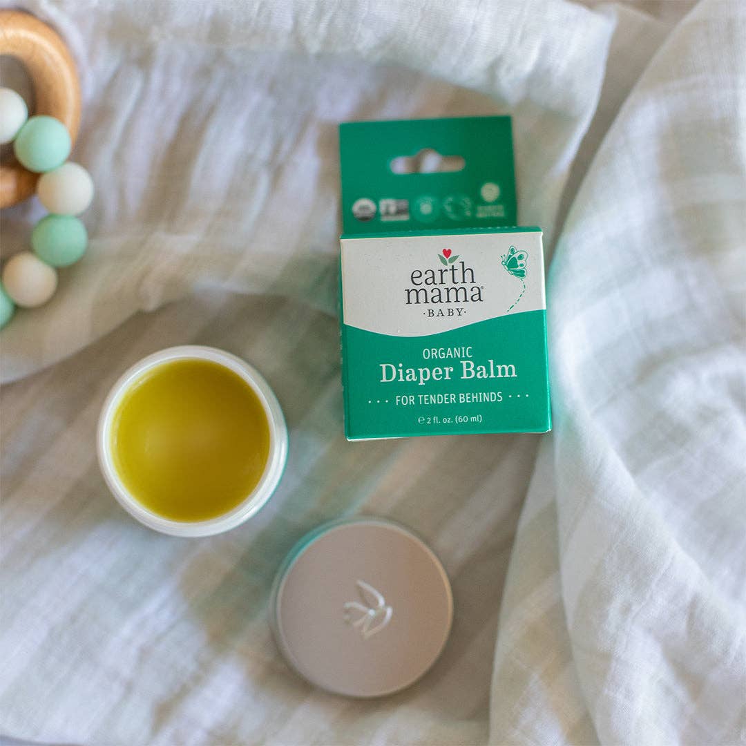 Organic Diaper Balm Lotions & Moisturizers Earth Mama Organics