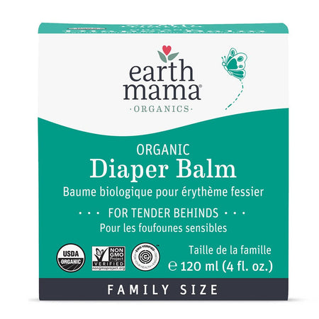 Organic Diaper Balm Lotions & Moisturizers Earth Mama Organics
