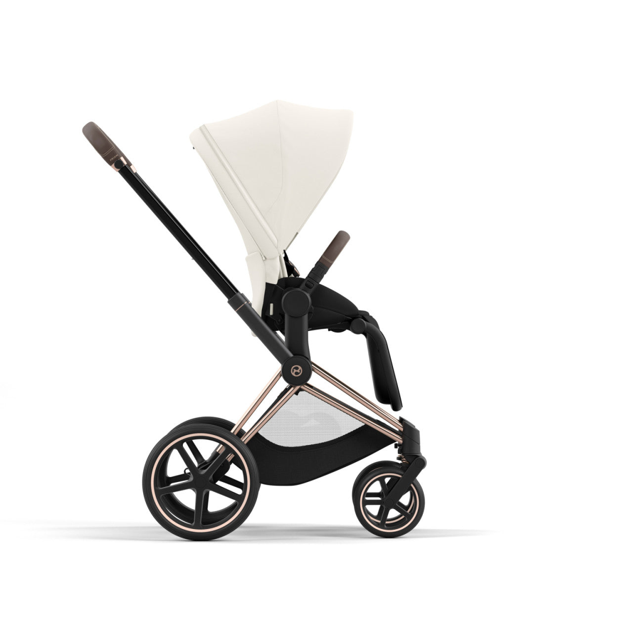 R*n様 希少CybexPRIAMJP4シンプリーフラワーズローズゴールドフレー Cybex Priam 4 Stroller w/ Rose Gold Frame - Leaf Green