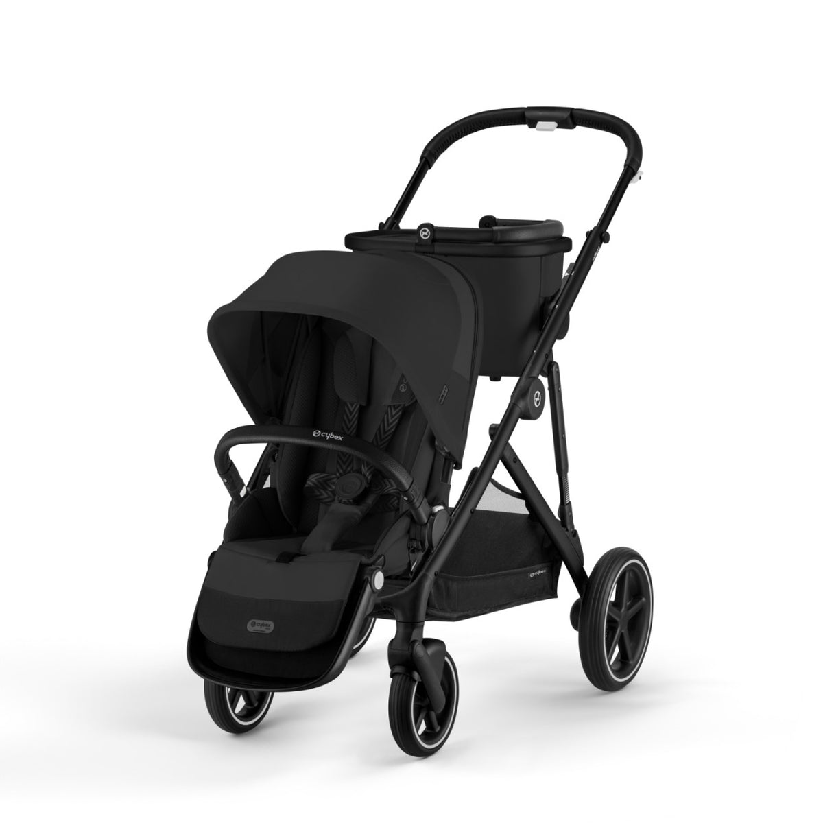 Gazelle S Stroller by Cybex Taupe Frame with Stormy Blue Seat