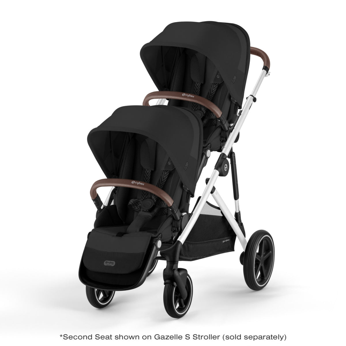Gazelle S Stroller by Cybex Taupe Frame with Stormy Blue Seat