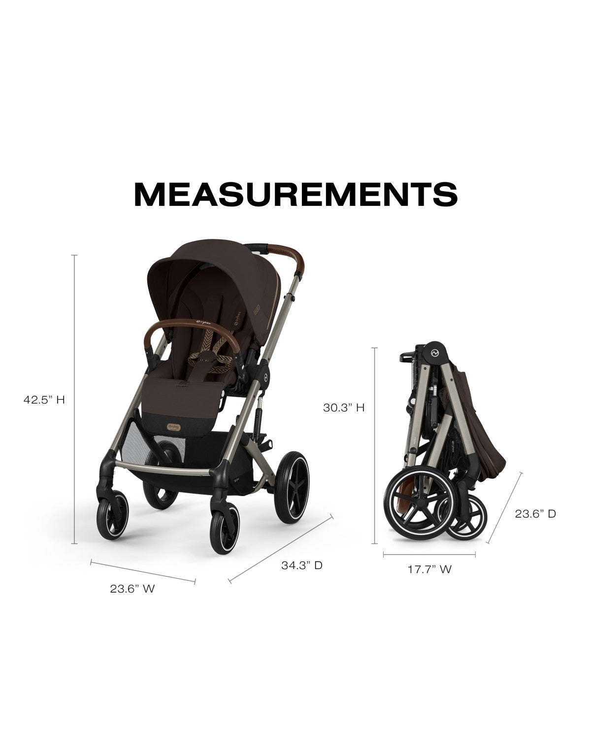 Balios S Lux Stroller Strollers - Single Cybex