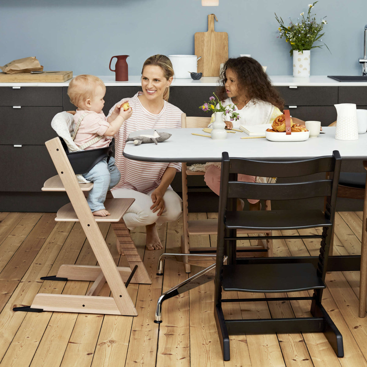 Tripp Trapp Chair Oak High Chairs Stokke