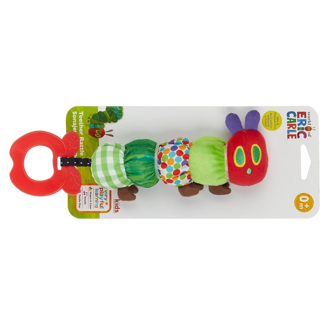 Erc Infant Kids Preferred Erc Carle The Very Hungry Caterpillar Teether Rattle ...