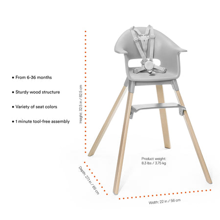 Clikk High Chair High Chairs Stokke
