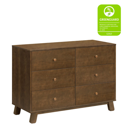 Hudson Modern 6-Drawer Double Dresser Dressers Babyletto
