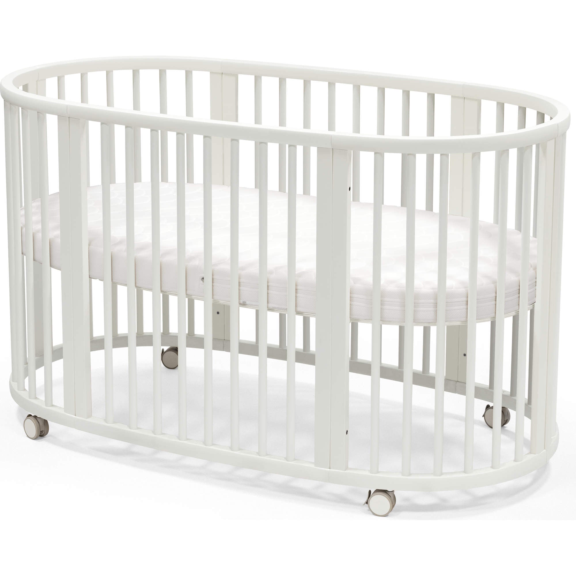 Sleepi Bed V3 Convertible Cribs Stokke White