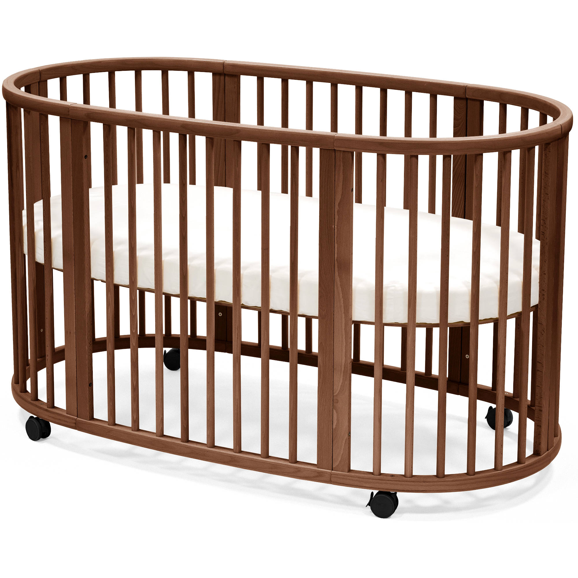 Sleepi Bed V3 Convertible Cribs Stokke Warm Brown