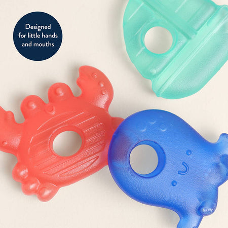 Cutie Coolers™ Soothing water-filled teethers - Nautical Activity Toys Itzy Ritzy