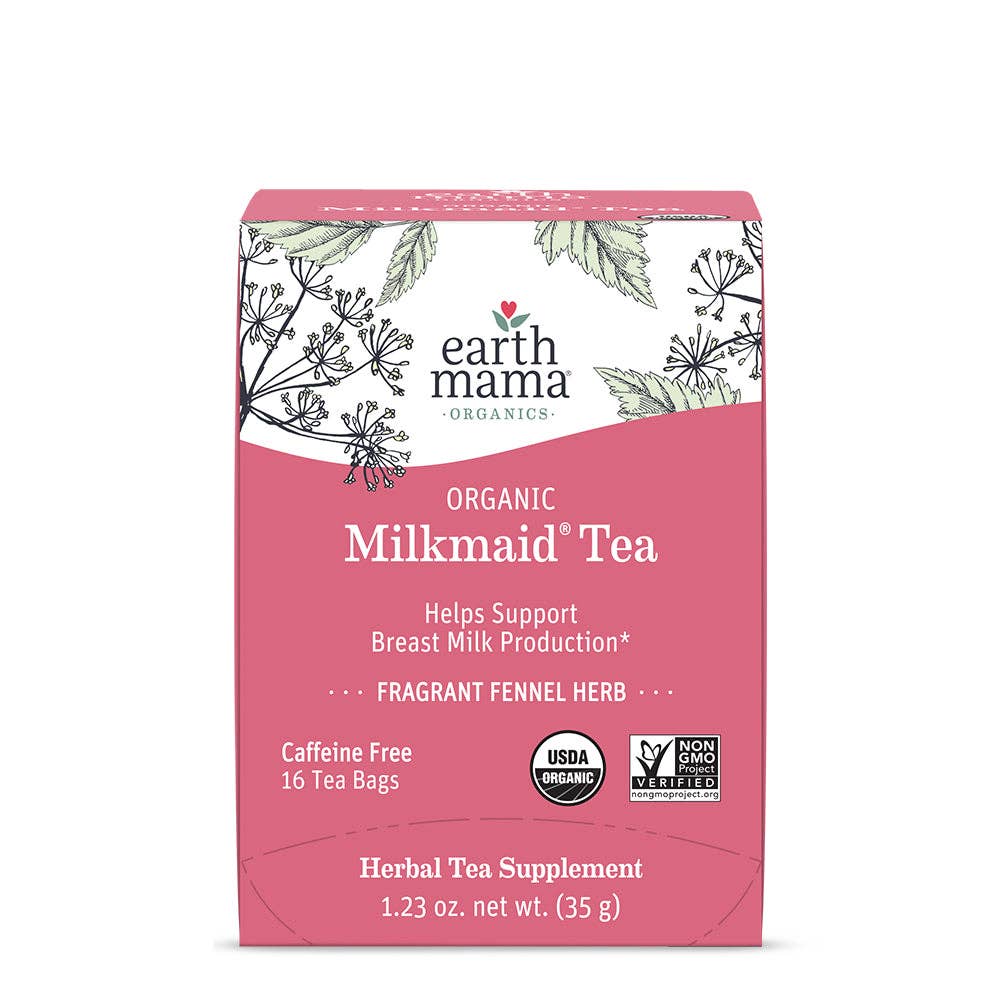Organic Milkmaid® Tea Products for Mom Earth Mama Organics