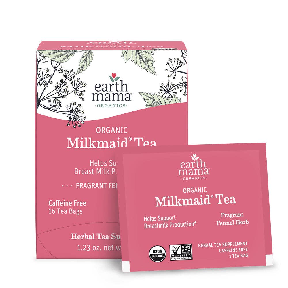 Organic Milkmaid® Tea Products for Mom Earth Mama Organics