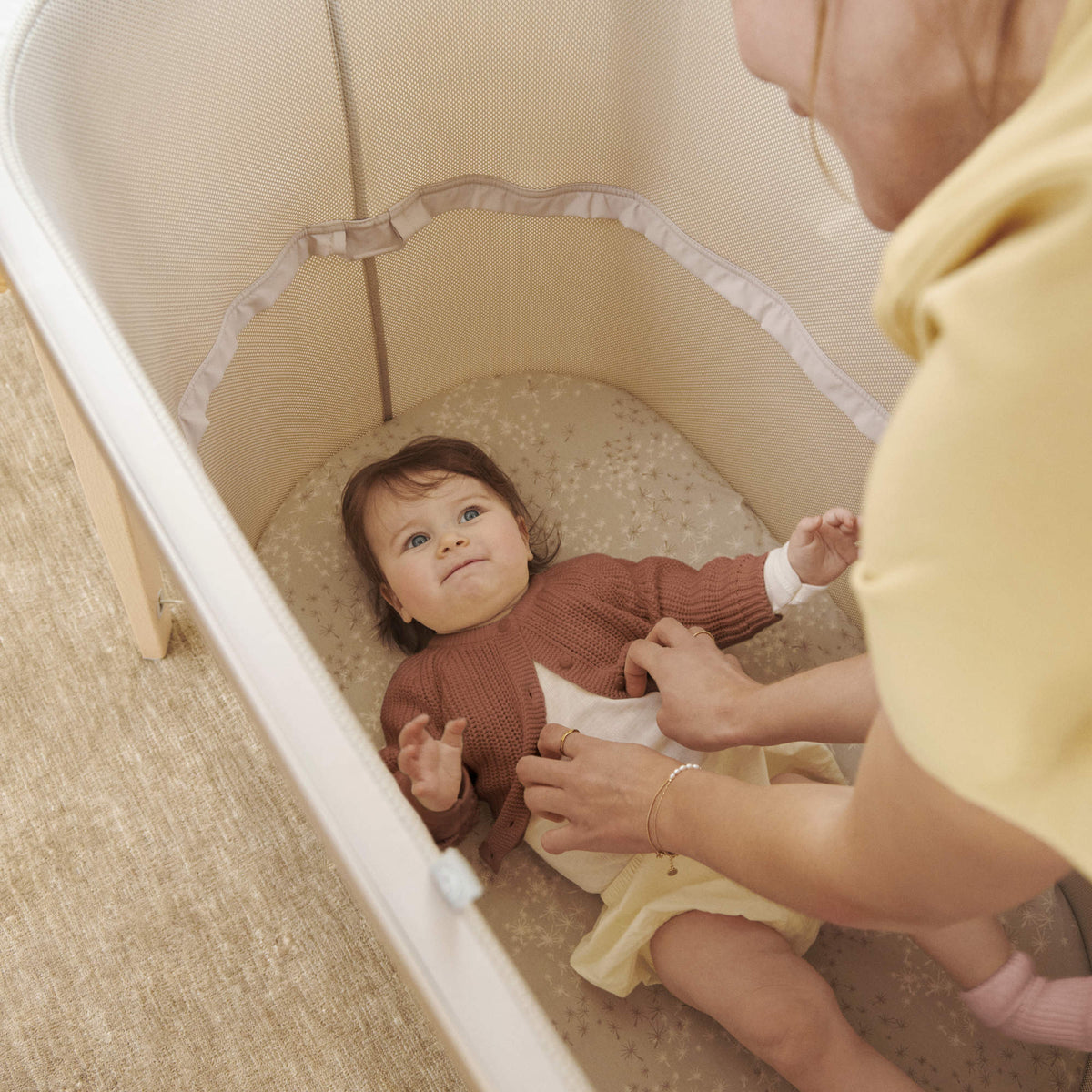 Snoozi Fitted Sheet 2-Pack Crib Sheets Stokke
